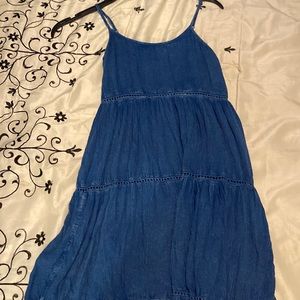 Blue XS Spaghetti Strap Sundress